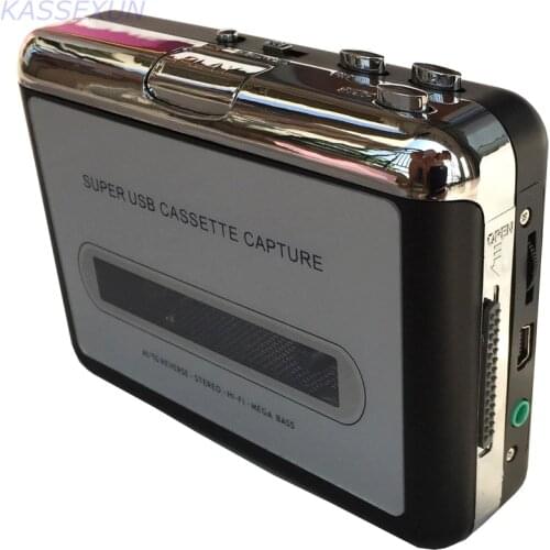 Tape converter, converter tape cassette mp3, convert cassette to MP3 in computer, work for windows & mac os, Free shipping