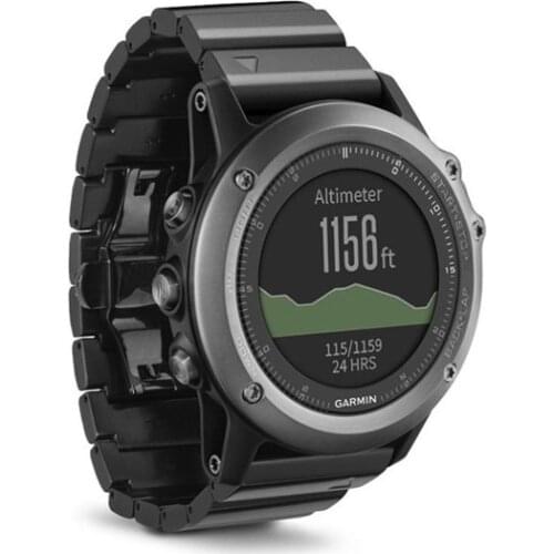 Watch Bands Metal Stainless Steel Watch Wrist Band Strap for Garmin Fenix 3/HR Replacement Watch Band With Tools Watch Straps