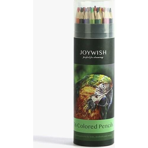 36-color Color Pencils Set Oily Color Lead Drawing Color High Quality Pencil Paper Student Childrens Drawing Supplies