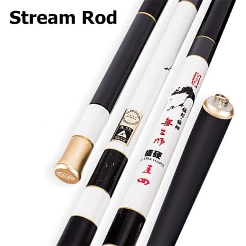 New High Quality Super Long Stream fishing rod Telescopic Rod ultralight 3.6-5.4m superhard High carbon fishing rod Hand Pole