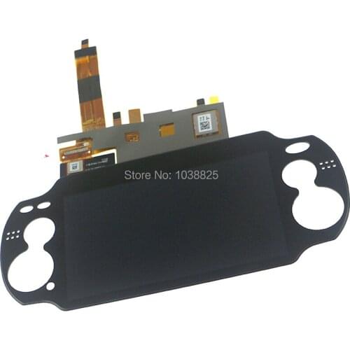 Black Color Original new lcd for ps vita 1000 psvita psv 1000 lcd display with touch screen without Frame