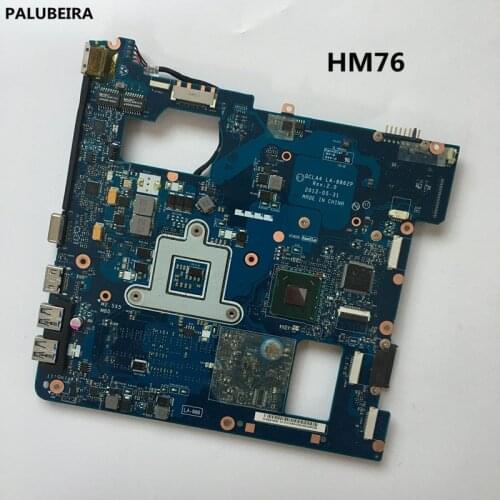 PALUBEIRA NP350V5C NP350V5X Laptop motherboard PC Mainboard for Samsung HM76 QCLA4 LA-8862P BA59-03539A BA59-03539B tesed DDR3