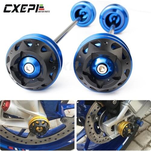 Motorcycle Front & Rear Wheel Fork Axle Sliders Cap Crash Protector For BMW S1000XR 2015-2018 S1000RR 2010-2018 S1000R 14-17 HP4