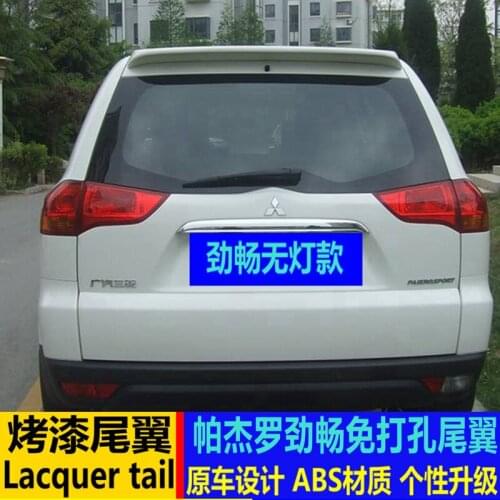 Suitable For Tail Wing. Pajero Jingchang Refits the Special Top Wing and Does Not Need Drill Holes