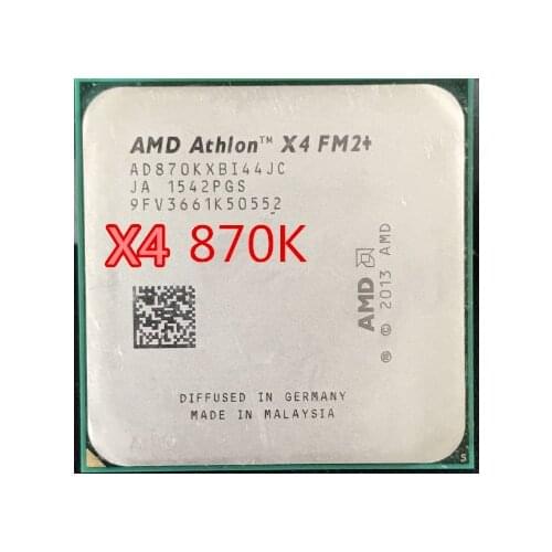 AMD AthlonII x4 870K X4 870K CPU Processor Quad-Core 3.9GHz/95W Desktop FM2+ 906pin AD870KXBI44JC can work