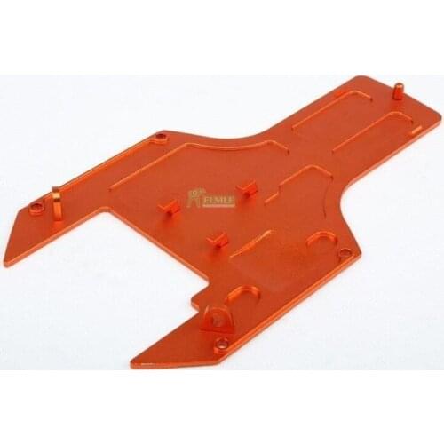 Alloy CNC Chassis Plate Fit for 1/5 HPI ROVAN KM BAJA Engines Parts
