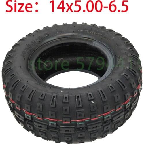 14x5.00-6.5 Tubeless Tire for 14 Inch Motor Wheels FLJ K6 Electric Scooter E Kick Scooter Tyre 14x5.00-6.5 Vacuum Tyre