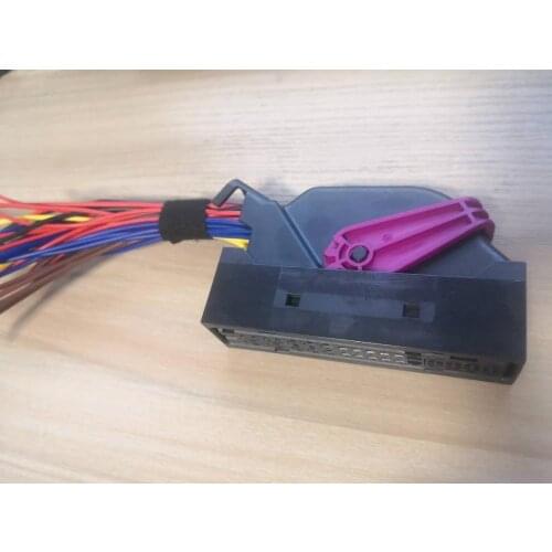 38 Pin/Way TE Sound System Amplifier Sound System Amplifier Plug Connector Wire Harness Pigtail For VW Audi 5K0 971 636