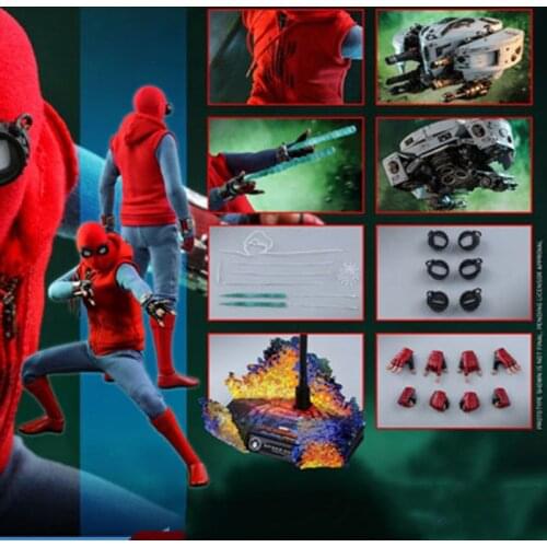 In Stock 1/6 MMS552 spider Hero Battle Suit Version 2.0