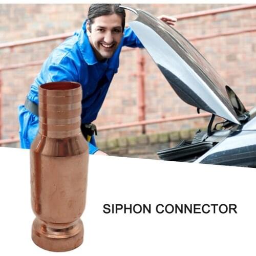 Factory Supply Red Copper Siphon Filler Pipe Manual Pumping Wholesale Fittings Siphon Shaker uel Siphon Connector Water Pip C7O3