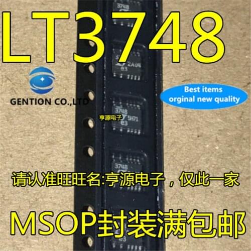 5Pcs LT3748EMS LT3748 3478 MSOP-12 Isolated flyback controller chip in stock 100% new and original