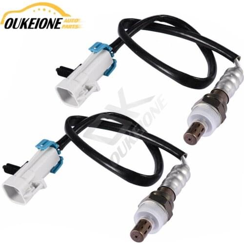 2pcs 4 Wires Oxygen Sensor Upstream Downstream for Cadillac Eldorado Chevrolet Avalanche Blazer GMC Jimmy Sierra Yukon 234-4650