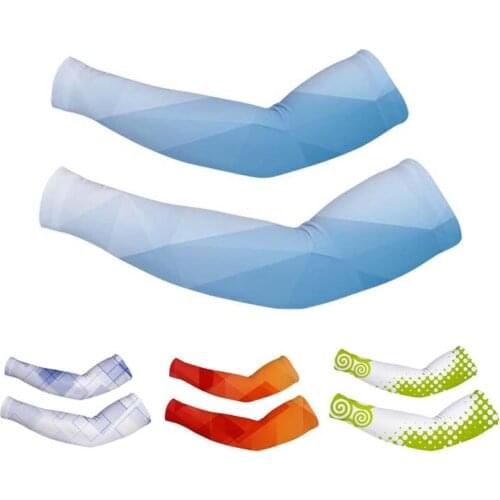 2 PCS Men Sport Cycling Running Bicycle Sun Protection Cuff Cover Protective Arm Sleeve Bike Arm Warmers Sleeves Super Economy