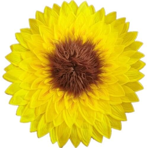Baby Sunflower Shaped Posing Blanket Newborn Big Petal Photography Props Infant Photo Shooting Accessories