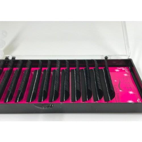 BFF Brand Eyelashes extension 0.15mm high quality natural bright black synthetic mink artificial Fake False Individual Eyelashes