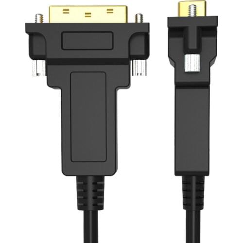 DVI AOC Cable 2M 5M 10M 20M 50M Active Fiber Optic Fast Transfer Ultra FHD 4K 60hz