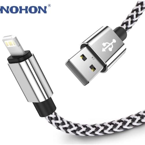 1m 2m 3m USB Data Charger Cable For iPhone 11 Pro X 10 XS Max XR 7 8 6 S 6S Plus 5 5S ipad Fast Charging Moible Phone Wire Cord