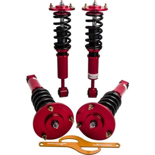 Complete Coilovers Shock Struts For Ford Expedition Navigator 2003-2006 Air to Coil Conversion Kit Adj. Damper