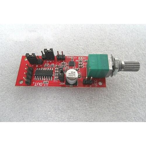 100% new max9814 microphone + pam8406 power amplifier DC 3 v-5.5 v AGC switch 50 mm * 20 mm