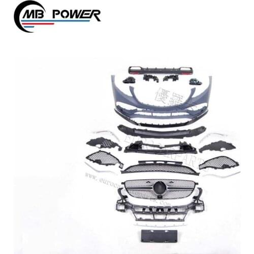 GLE-class w166 GLE63 TI style body kit fit for high quality pp material 2016 year~ GLE-class w166 GLE63 TI style body kit