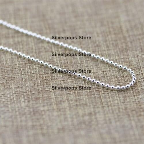 New Trend Fashion 925 Sterling Silver/ Necklace / Beads Necklace /Premium Quality European Spanish Styles Birthday Present