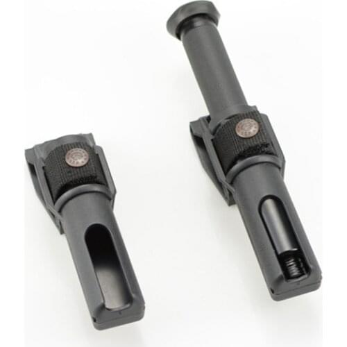 New Universal Retractable Baton Case Holster 360 Degree Rotation Black Baton Holder Defense Safety Outdoor Survial Kit EDC Tool