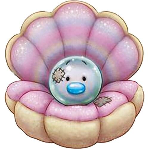 Lovely Mussel Pearl Metal Cutting Dies Animal Doll Stencil For DIY Craft Scrapbooking Cards Decorative