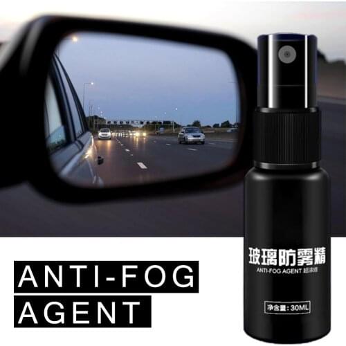 30ml Car Anti-fog Agent Waterproof Rainproof Spray Car Window Glass Bathroom Cleaner Car Cleaning Agent