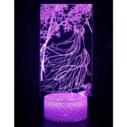 Pierce your heart3dNight Light with Heart Led Touch Switch Colorful Atmosphere for HomeDecoration Light Table Lamp Bedside LED