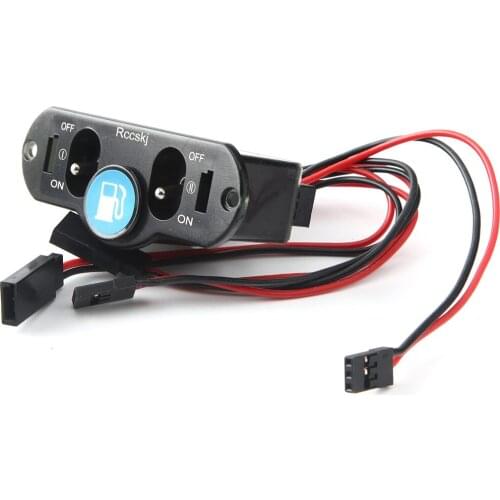 Rccskj Charging Refueling Dual switch 3106# For Gas Nitro Airplane 75.5*30*30mm Sky-fly