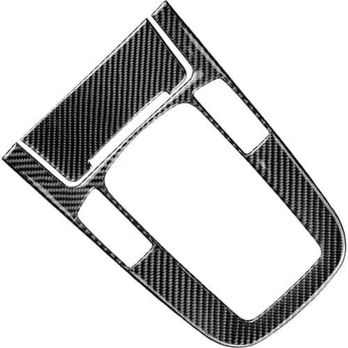 1 Pack Gear Shift Control Panel Frame Cover Trimr Interior Decorative Sticker for Audi A5 A4L Q5 2010-2018