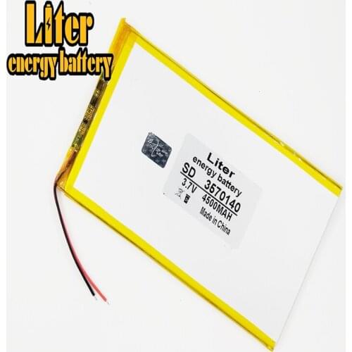 3570140 A thin polymeric product Battery Tablet PC digital audio batteries battery 3.7V 4500mah Navigat