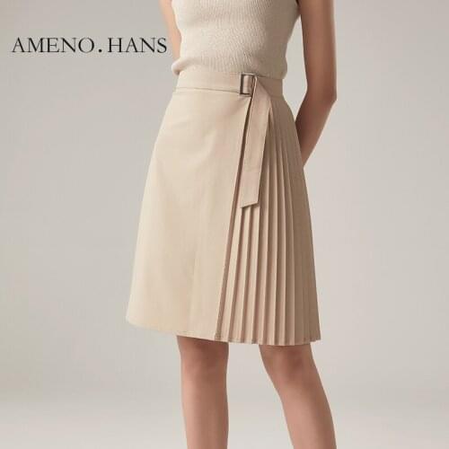 Женские плиссированные юбки Ameno.Hans China At AliExpress