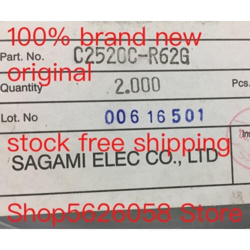 C2520C-R62G SMD 100% new original freeshipping STOCK 50PCS-3000PCS/LOT