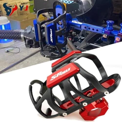 For Aprilia SRMAX 300 SRMAX300 SR-MAX250 SR-MAX 250 Motorcycle CNC Accessories Beverage Water Bottle Cage Drink Cup Holder Mount