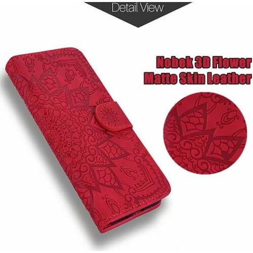 3D Flower Pattern Leather Case For Huawei Honor 9X 8A 10i 10 9 20 Lite 7A Pro 7C 20S Magnet Card Pocket Flip Book Case Cover