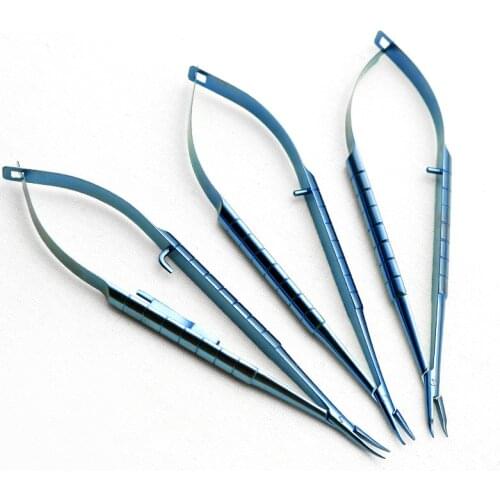 Medical needle holder 10/12cm Cosmetic surgery instruments Titanium alloy The needle clamp