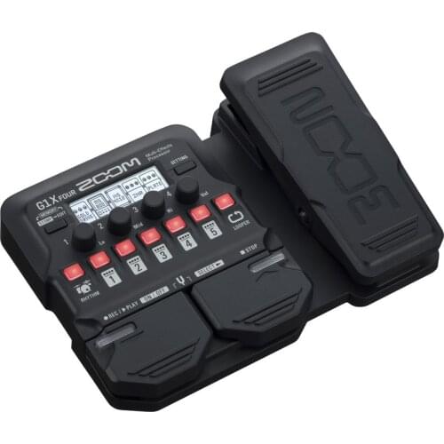 NEW ZOOM G1X Four Electric Guitar Multi Effect Processor Guitar Effectors Audio Musical Instruments Accessory G1 FOUR