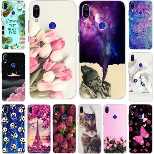 Cartoon Case For Xiaomi Redmi Note 7 Case Silicone Back Cover For Xiaomi Redmi 7 Redmi7 Phone Case For Redmi Note7 Pro Global