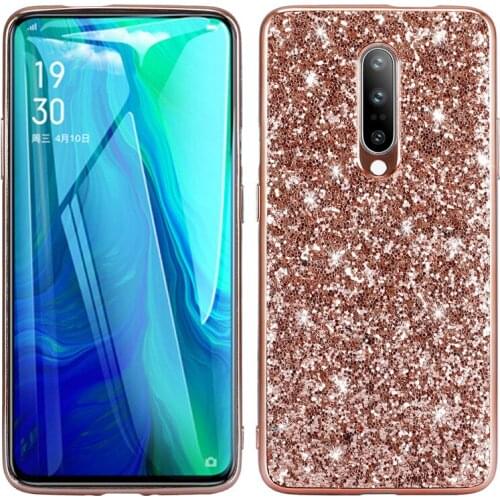 Bling Glitter Soft Silicon Case For Oneplus 7 Pro 1+7 Luxury Crystal Sequins Soft TPU Cover Fundas For Oneplus 6 6T Phone Cases