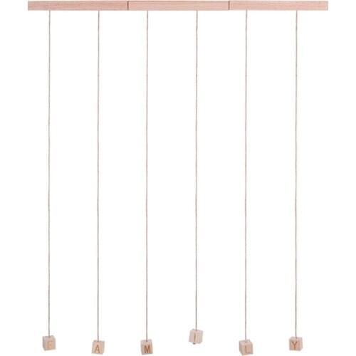 DIY Photo Display Wall Hanging Picture Frame Collage With 20 Wooden Clips To Fix Photos Bedroom Study Living Room Passage Way