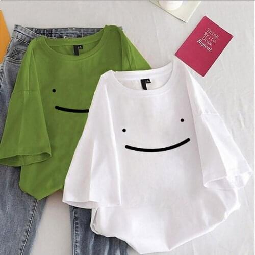 New Summer Short Sleeve T-Shirt Woman/Men Fuuny Print Tee Shirt Loose Solid Basic T Shirt Casual O-neck Hipster TShirt Top