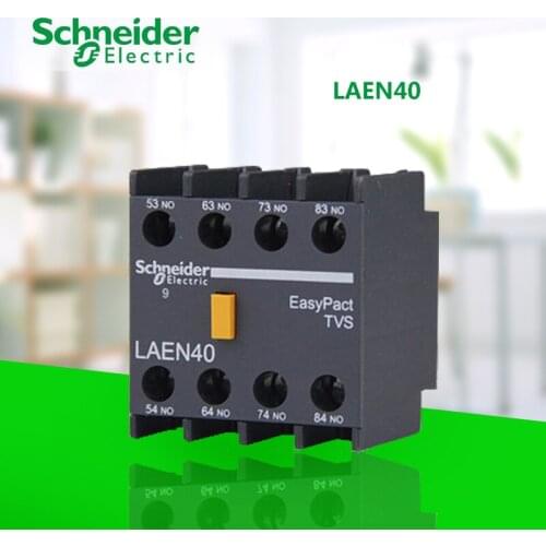 Original export contactor instantaneous auxiliary contact module LAEN40N four-normally open