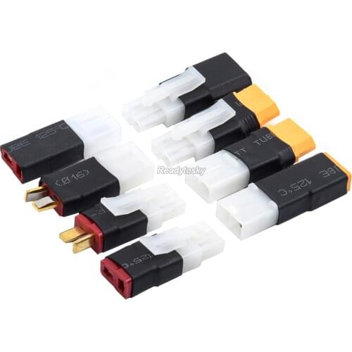 TAMIYA Adapter Male Female to XT60 / T Plug Battery Conversion Dean Connector Accessories Parts For RC Aircraft Cars Helicopter
