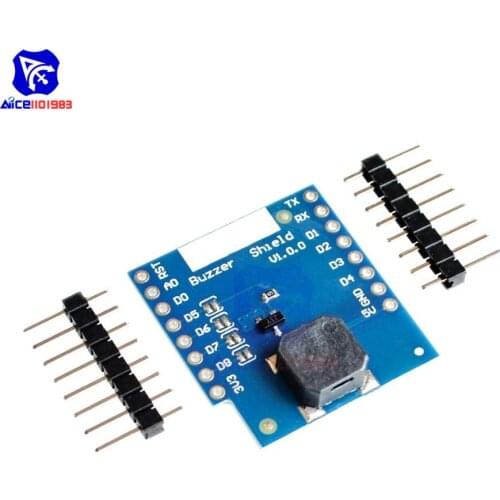 Diymore WEMOS D1 Mini Buzzer Shield V1.0.0 Expansion Board for Arduino