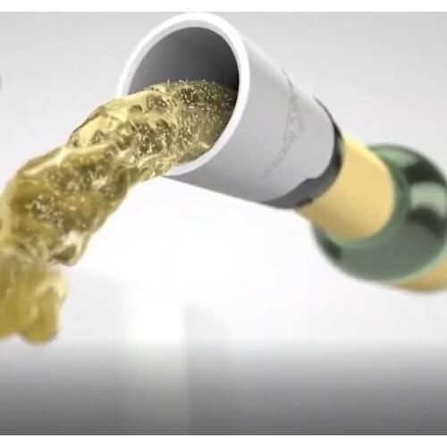 Portable Beer Bubbler Household Cold Beer Bottle Foamer Foam Maker Kitchen Beer Brewing Tool