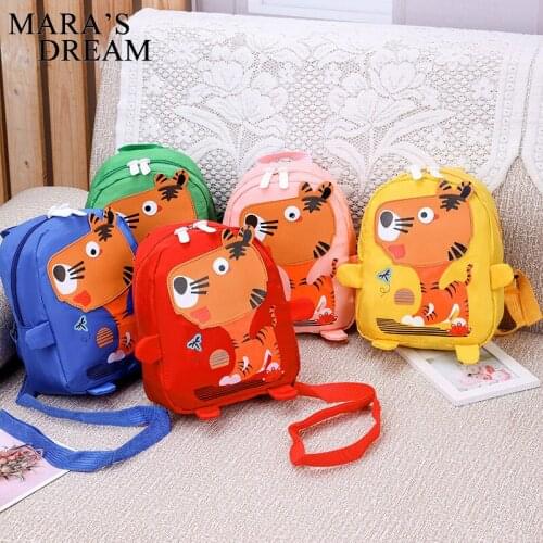 Maras Dream School Bags For Baby Toddler Backpack Mini Bags Nylon Children Backpack 3D Cartoon Animal Boys Girls Kids Backpacks