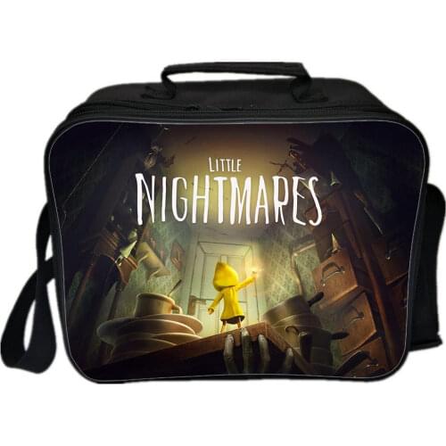 Little Nightmares Lunch Bag School Lunch Box Cartoon Boys Girls Portable Thermal Food Picnic Bags Kids School Tote