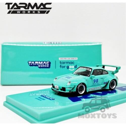 Tarmac Works 1: 64 993 RWB Lomianki #98 BlueDiecast Model Car