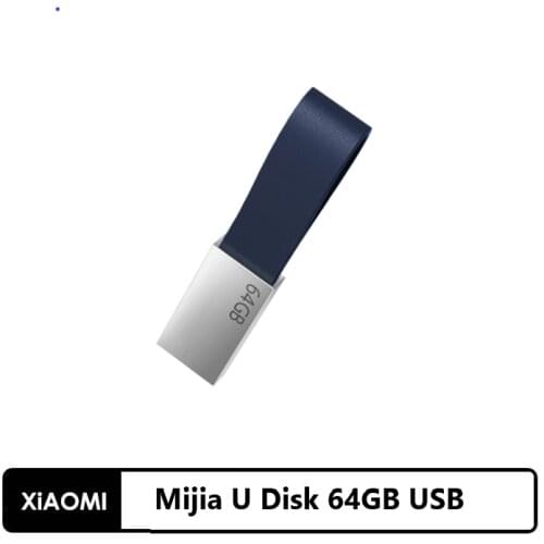 Xiaomi Mijia U Disk 64GB USB 3.0 High-speed Transmission Metal Body Compact Size Protable Lanyard Design